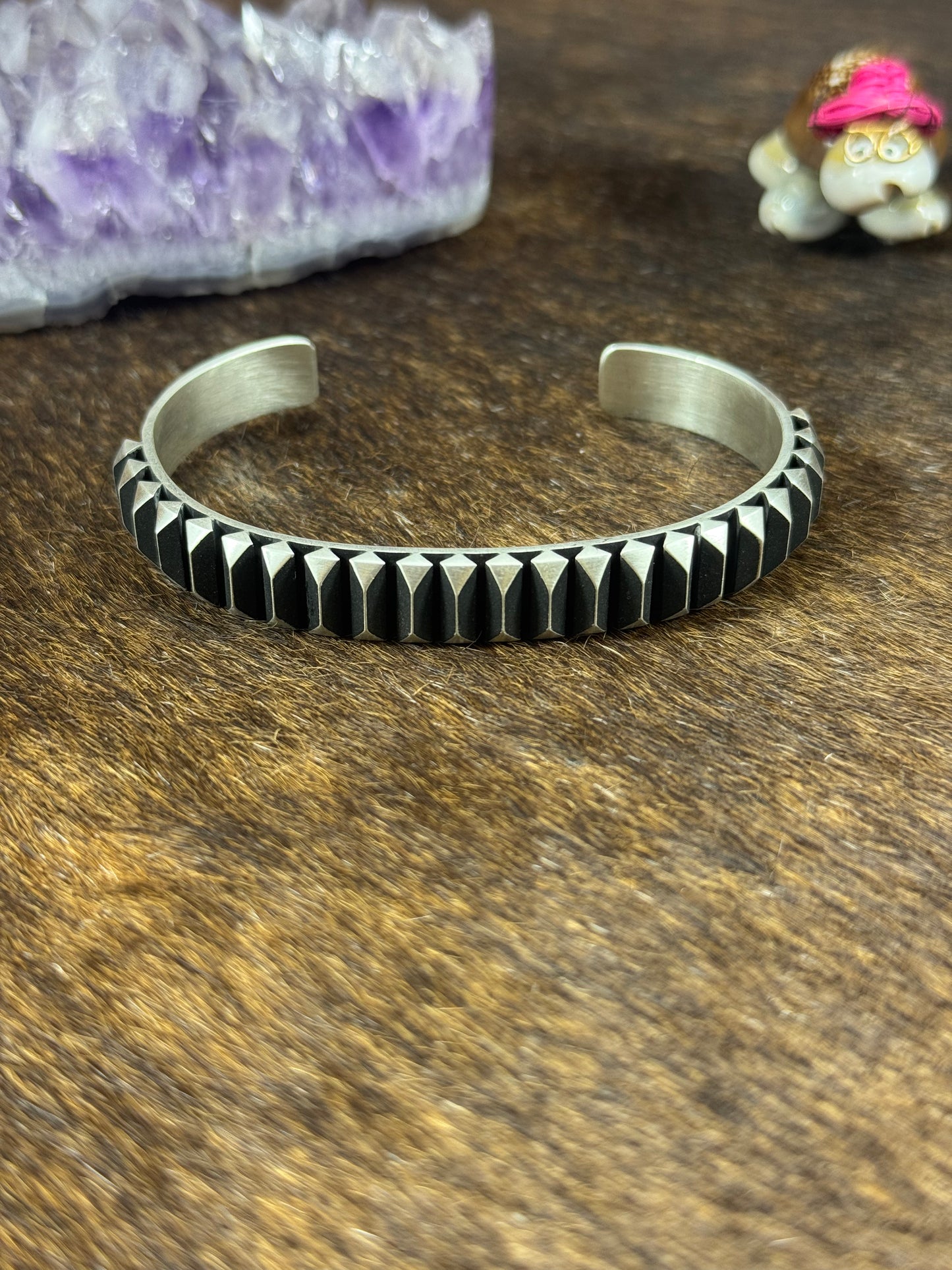 Sterling Silver Shadow Bracelet