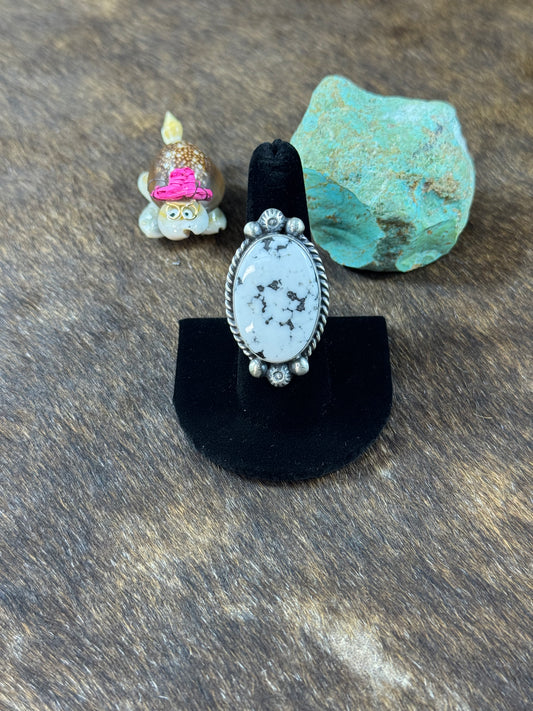 White Buffalo Ring