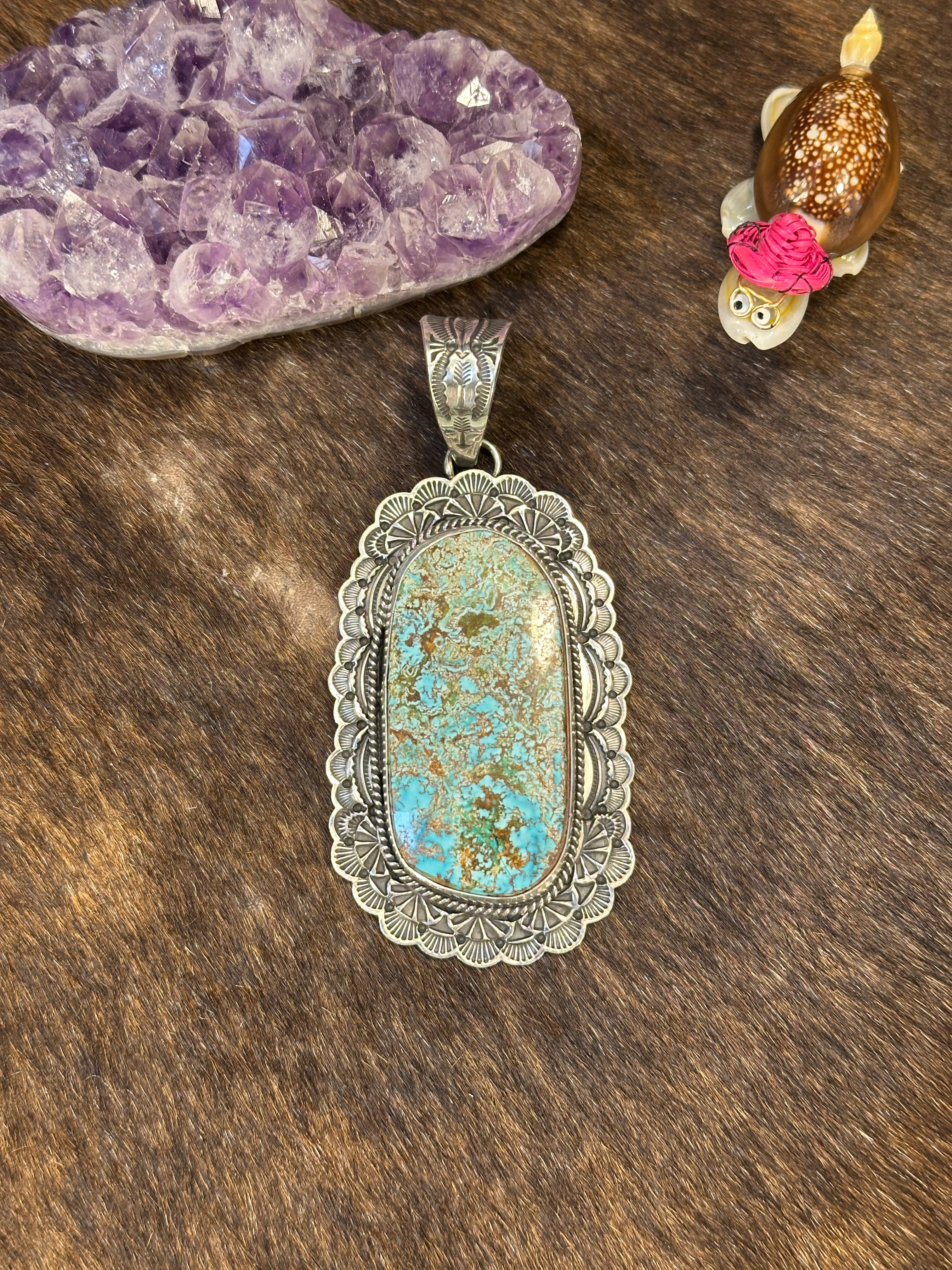 Sunshine Reeves Royston Turquoise Pendant – Turquoise World