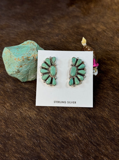 Kingman Half Cluster Earring