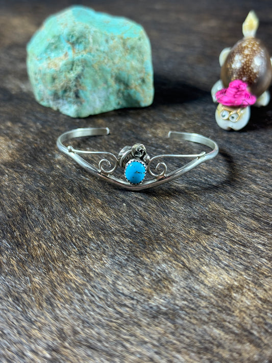 Sleeping Beauty Leaf Cuff