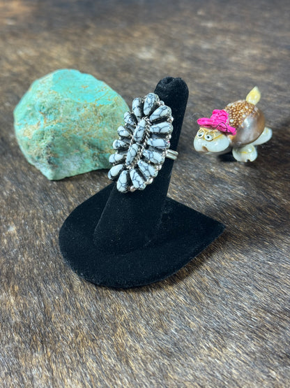 Magnesite Cluster Ring