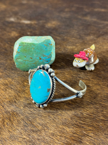 Kingman single stone bracelet