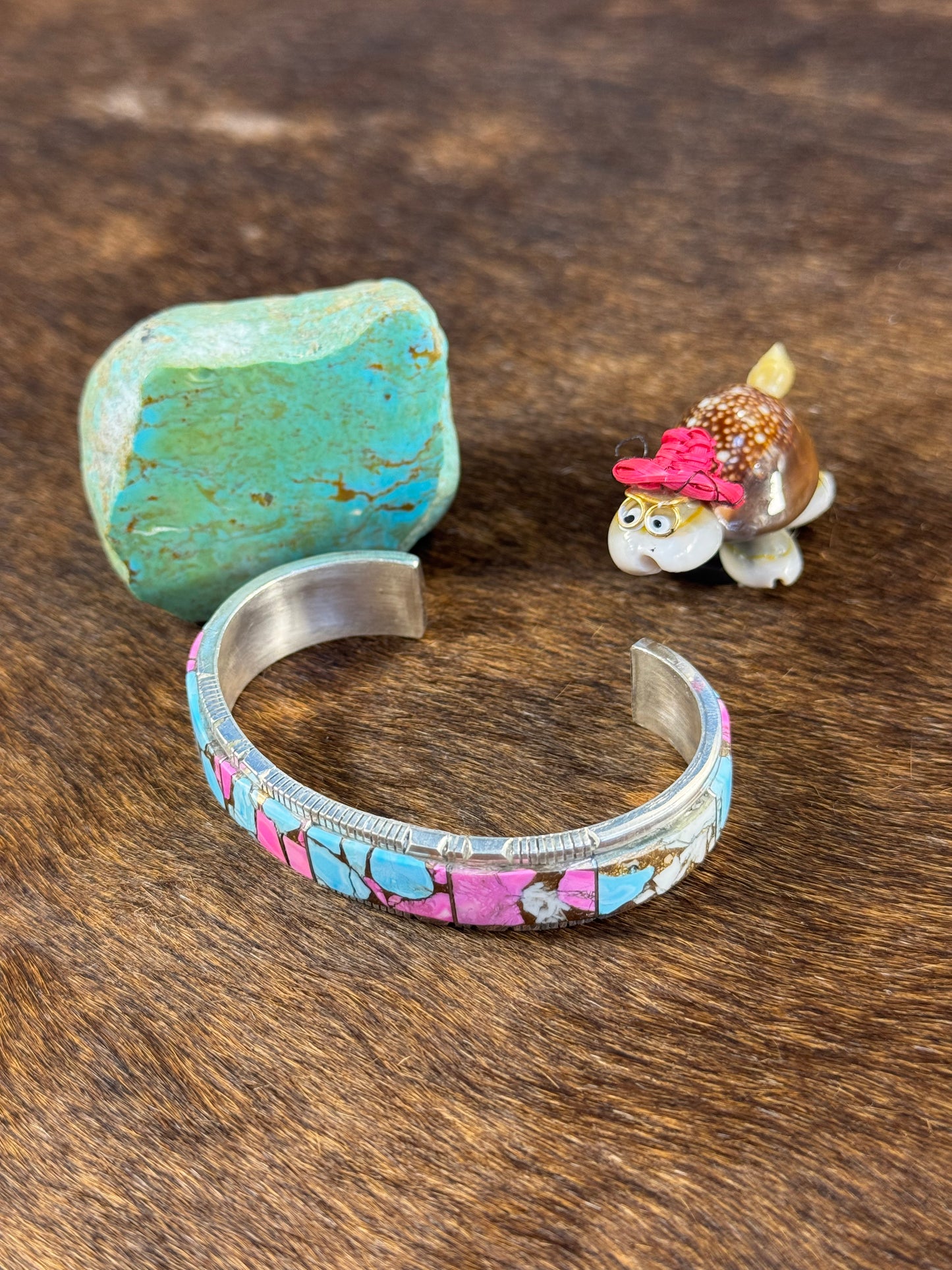 Cotton Candy Inlay Bracelet