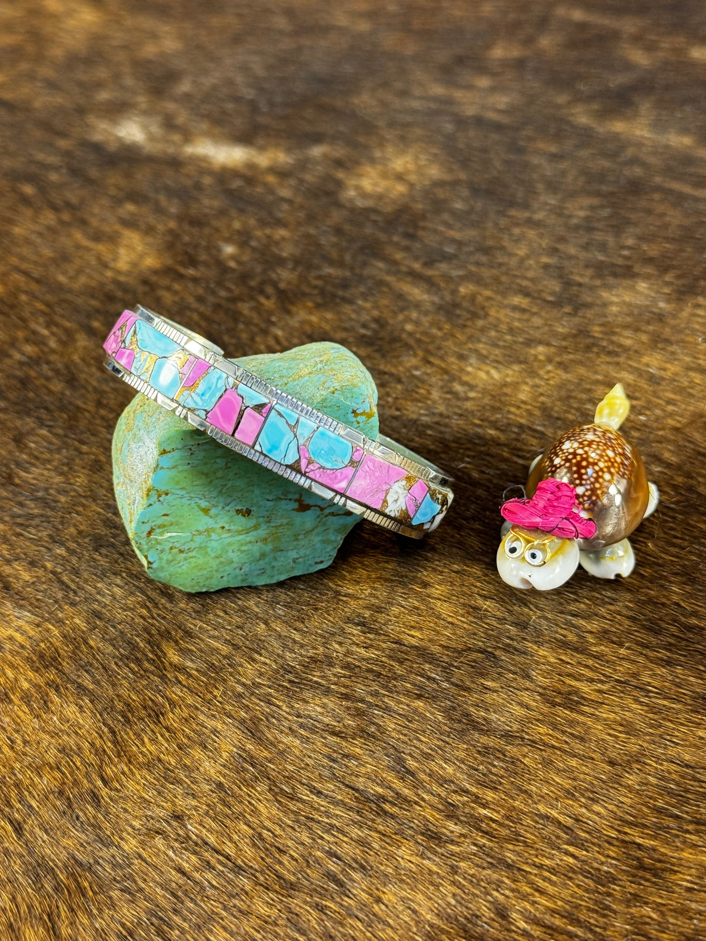 Cotton Candy Inlay Bracelet