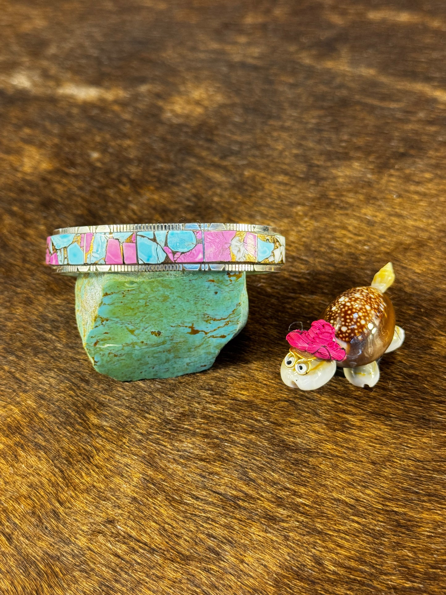 Cotton Candy Inlay Bracelet