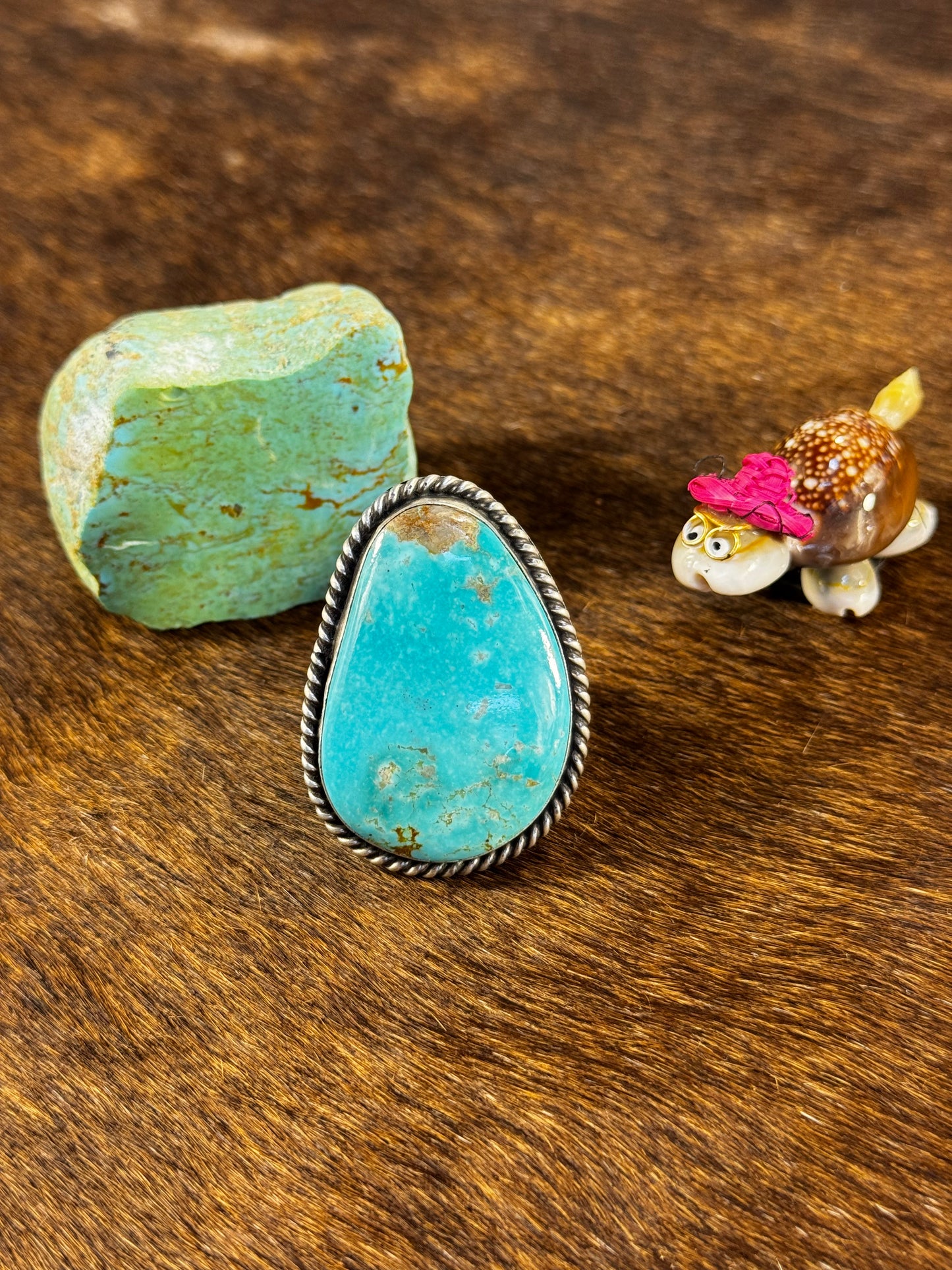 Kingman Turquoise Ring
