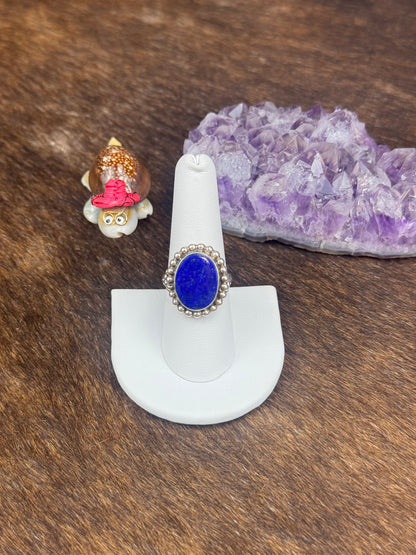 White Buffalo Circle Ring