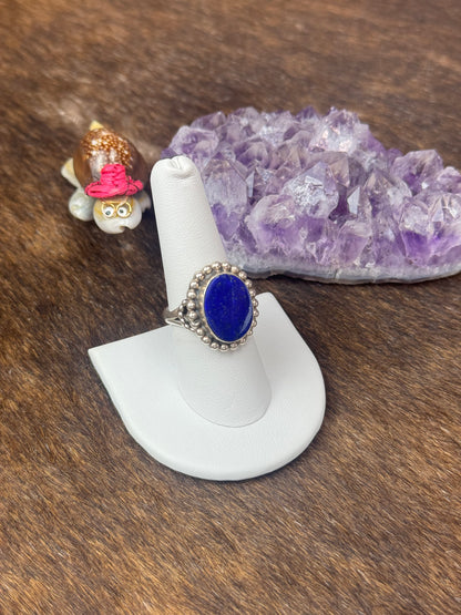 White Buffalo Circle Ring
