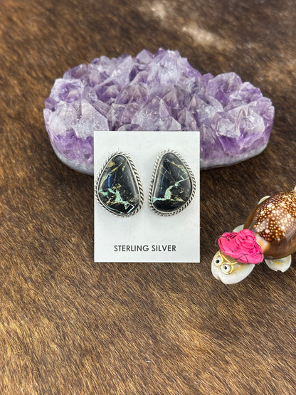 Black Jack Stud Earring