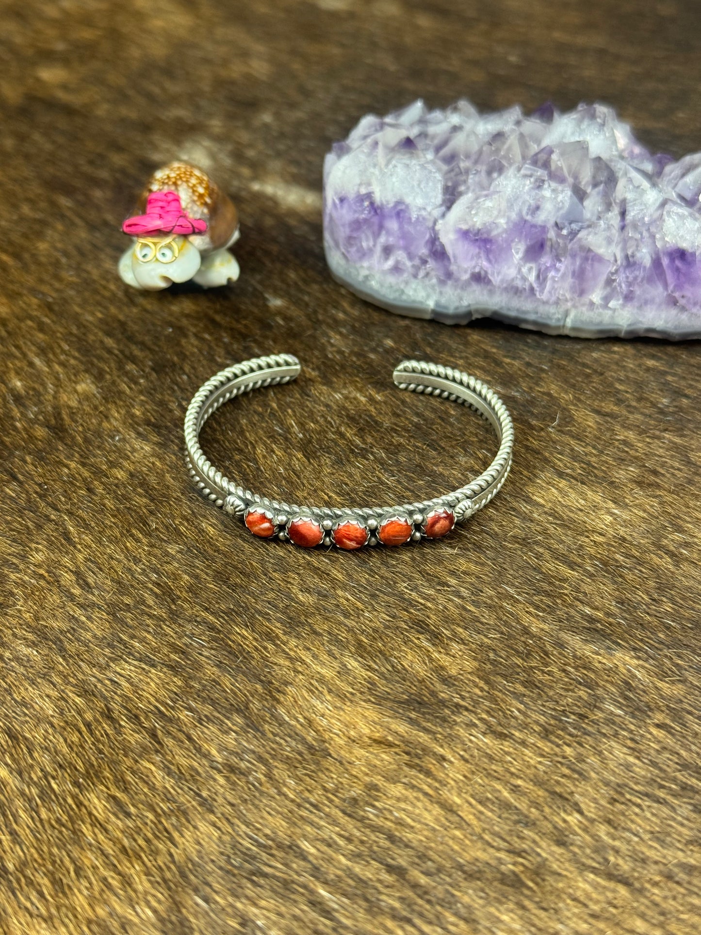 Red Spiny Row Bracelet