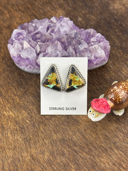 Black Jack Stud Earring