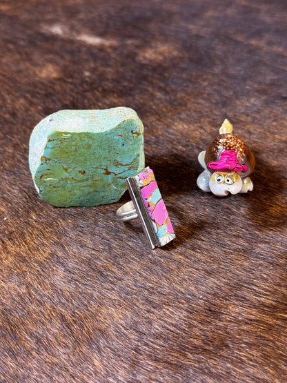 Cotton Candy Bar Ring