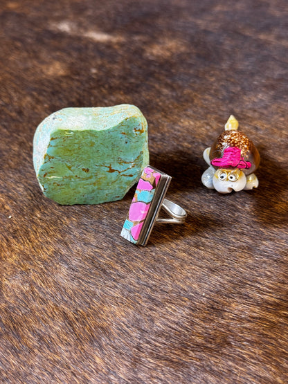 Cotton Candy Bar Ring