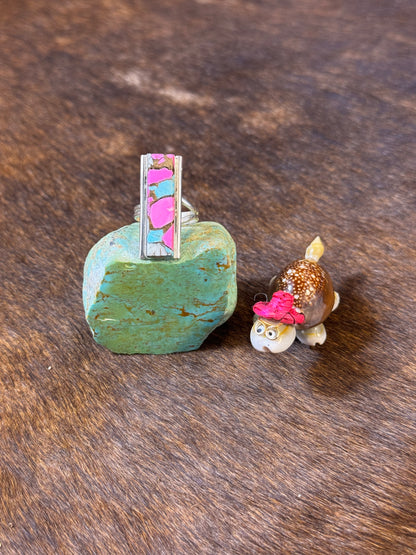 Cotton Candy Bar Ring