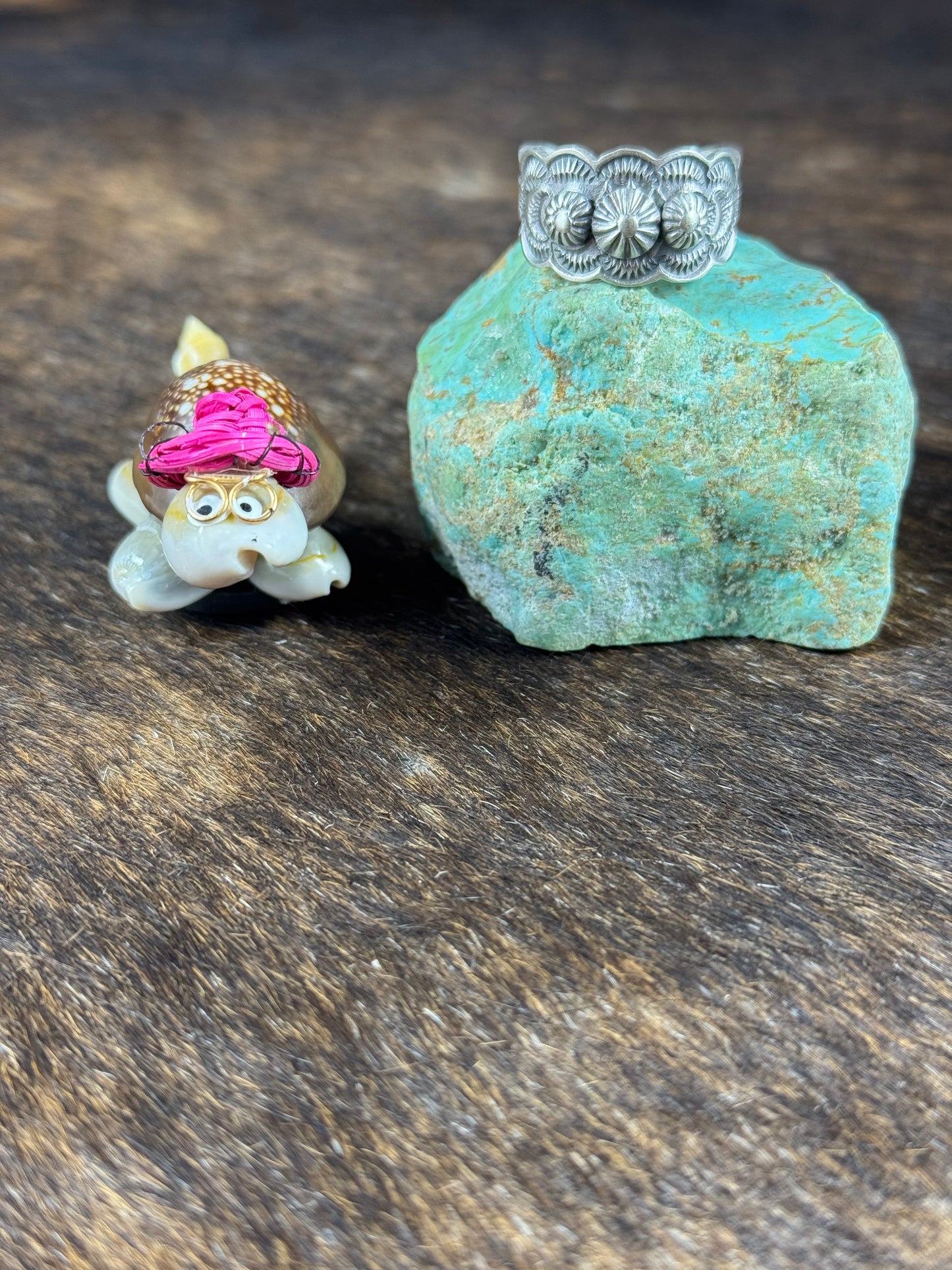 Bennie Ramone Stamp Ring