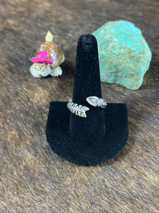 Sterling Silver Arrow Ring