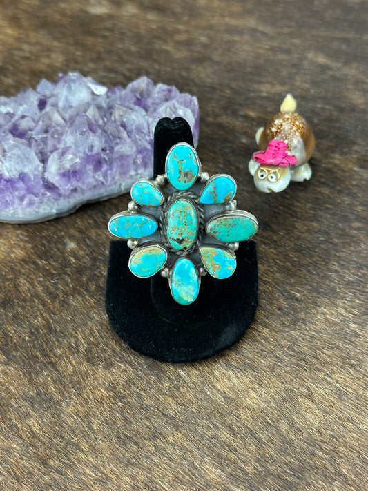 Kingman Turquoise Cluster