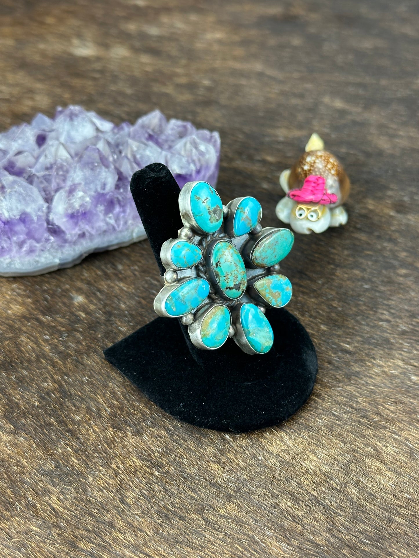 Kingman Turquoise Cluster