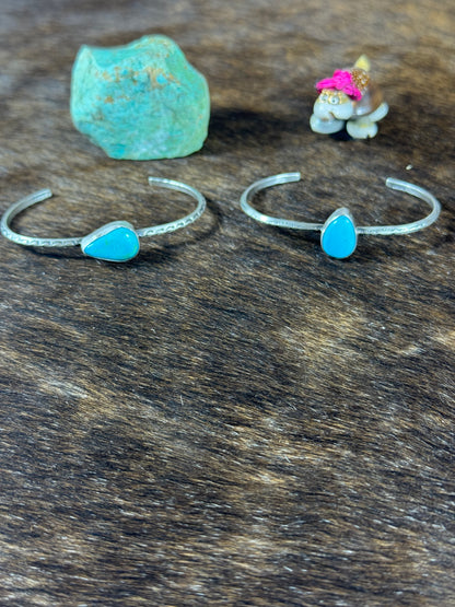 Kingman Single Stone Design Bracelet
