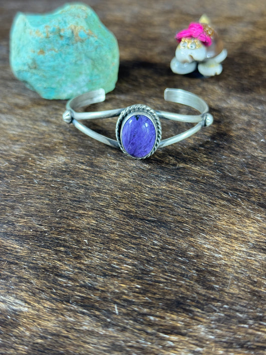 Charoite Ovlal Bracelet