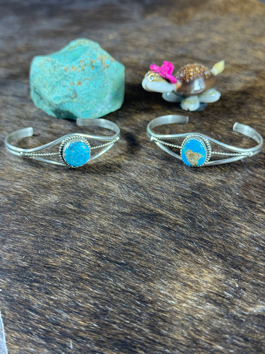 Single Stone Kingman Bracelet