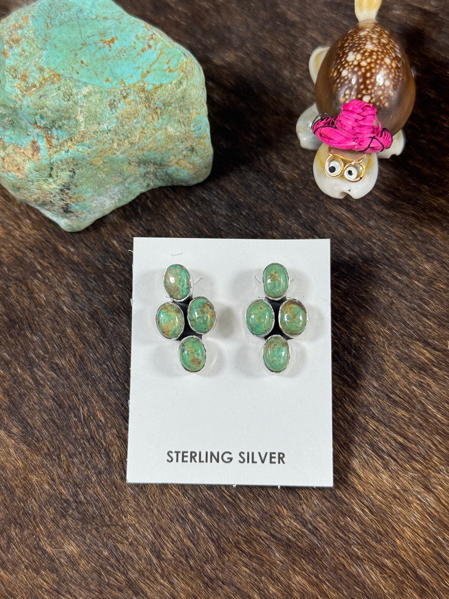 Kingman Cactus Earring