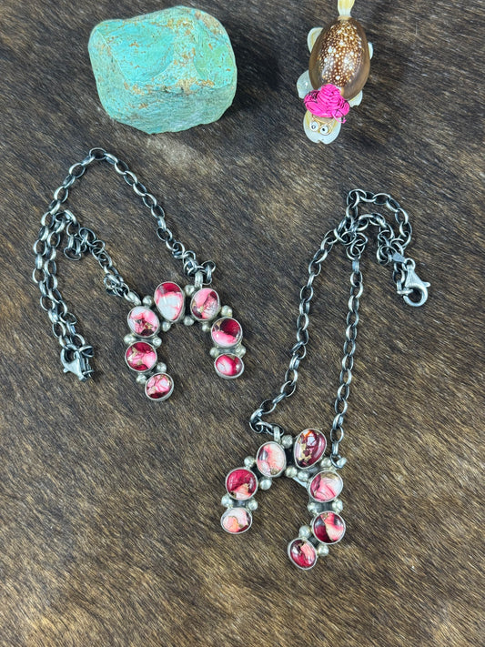 Dahlia Rose Naja Fixed Pendant Necklace