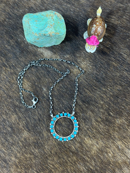 Kingman Circle Necklace