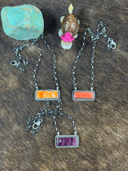 Spiny Bar Necklace