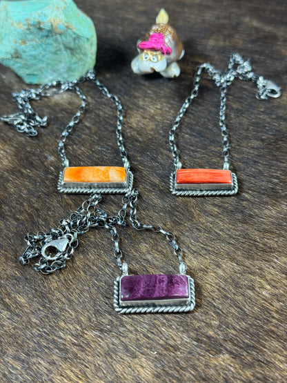 Spiny Bar Necklace