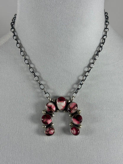 Dahlia Rose Naja Fixed Pendant Necklace