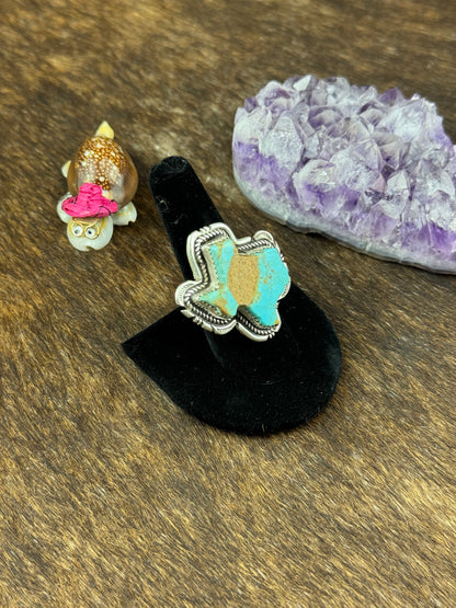 #8 Turquoise Texas Ring