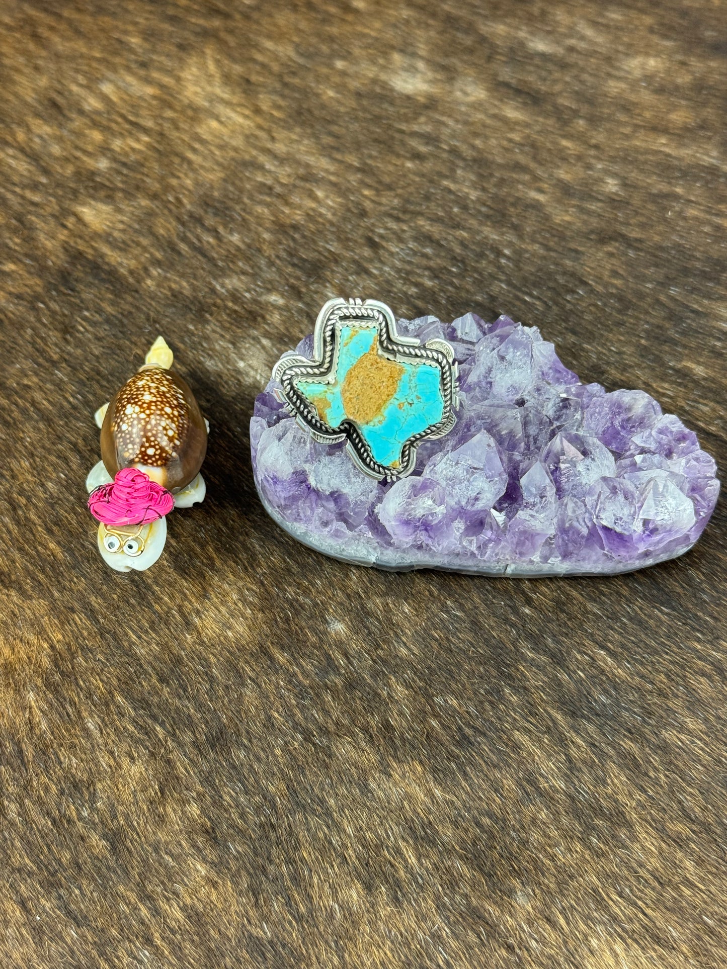 #8 Turquoise Texas Ring