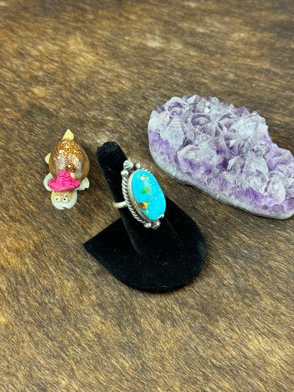 Sonoran Gold Turquoise Heart Ring