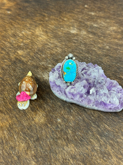 Sonoran Gold Turquoise Heart Ring