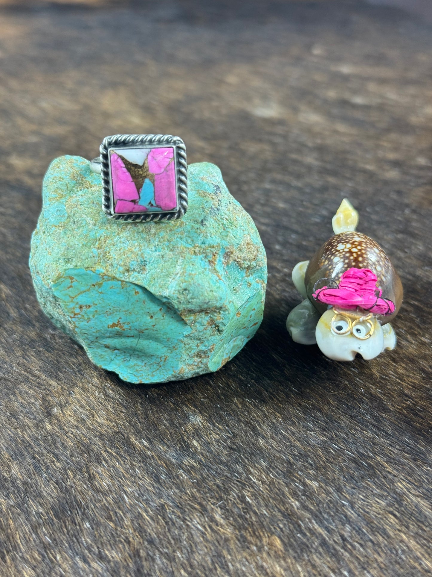 Cotton Candy Square Ring