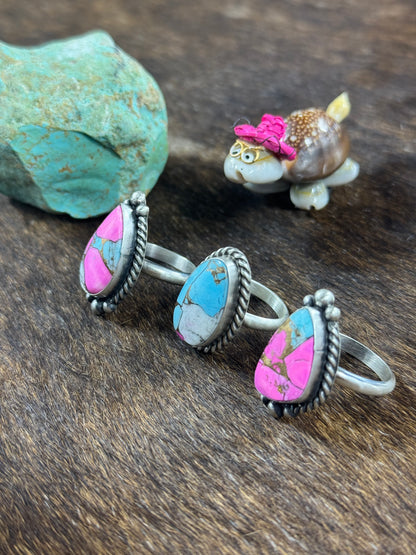 Cotton Candy Freeform Ring