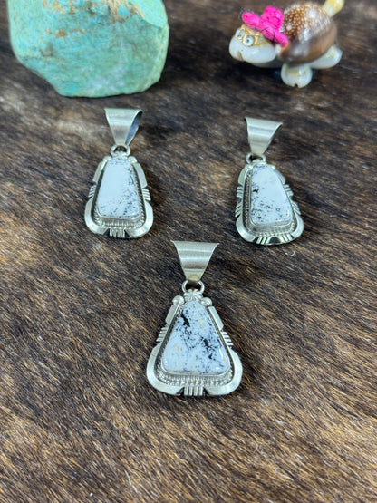 White Buffalo Pendant