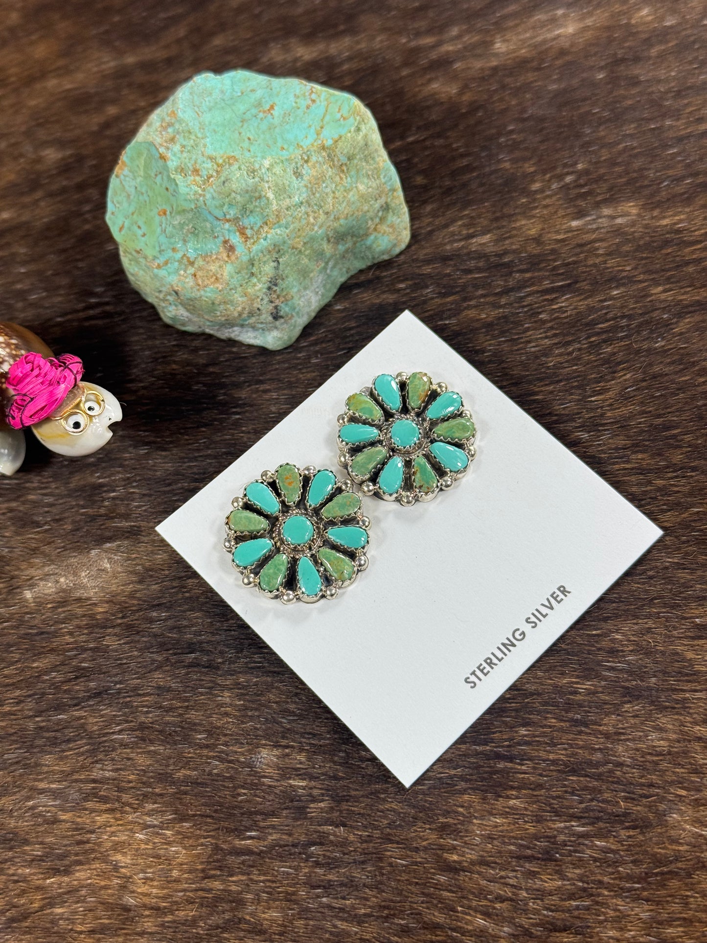 Kingman cluster Flower Earring