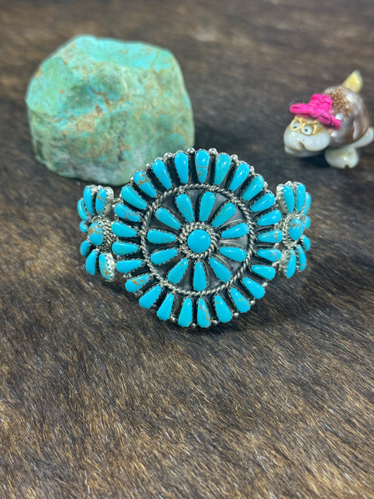 Kingman Cluster Bracelet