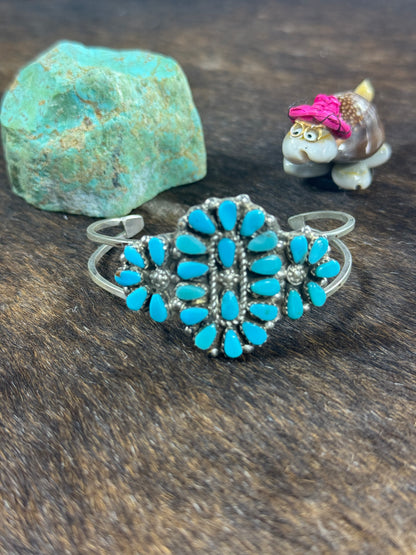Kingman Cluster Bracelet