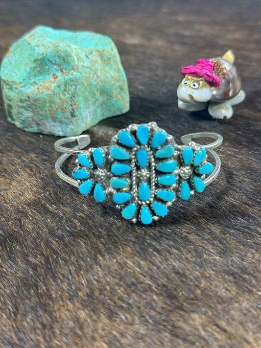 Kingman Cluster Bracelet