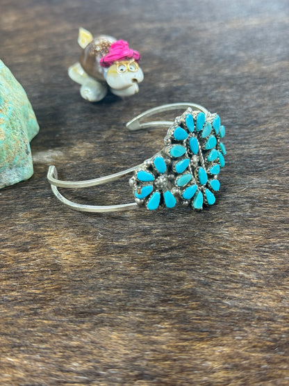 Kingman Cluster Bracelet
