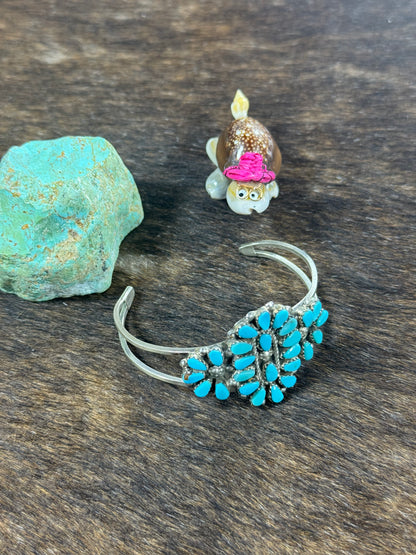 Kingman Cluster Bracelet