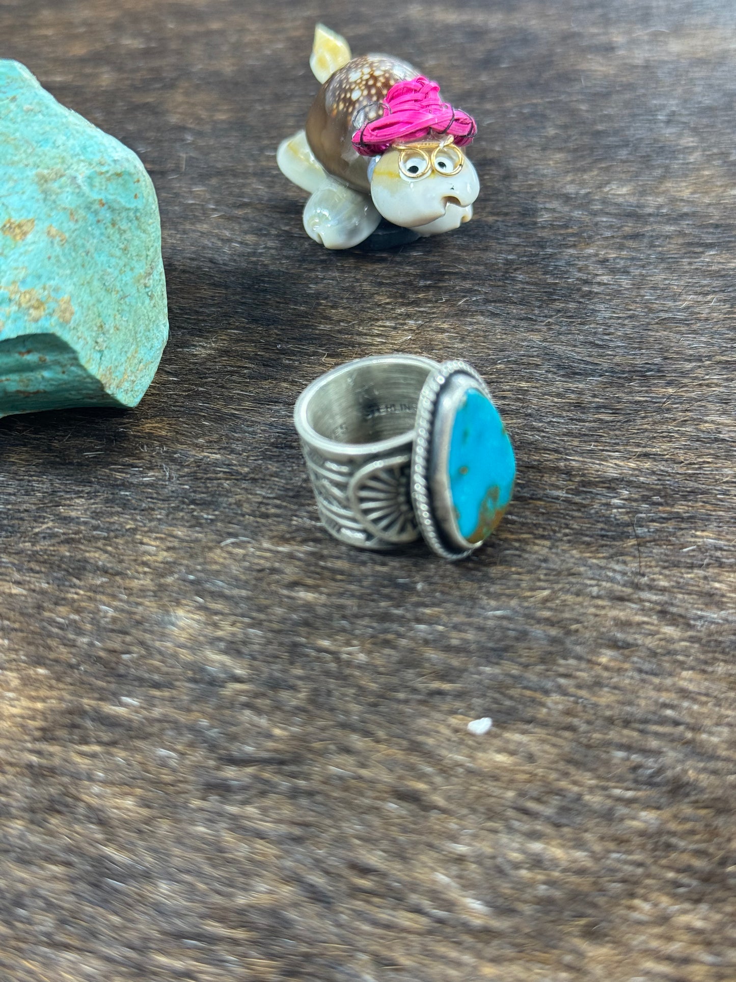 Kingman Stamp Ring