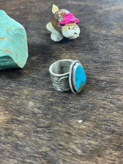 Kingman Stamp Ring