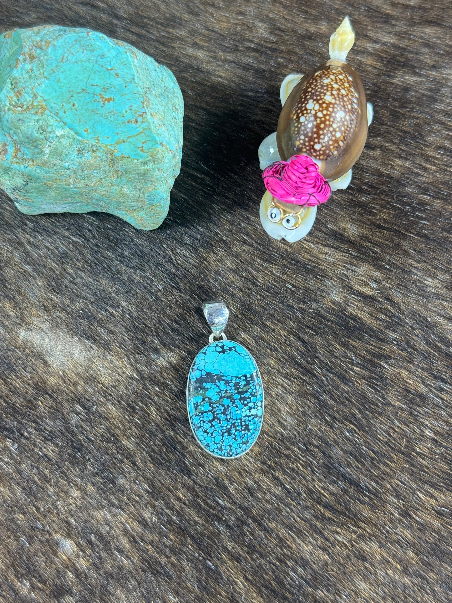 Tibetan Turquoise Pendants
