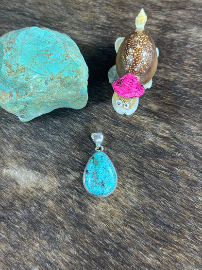 Tibetan Turquoise Pendants