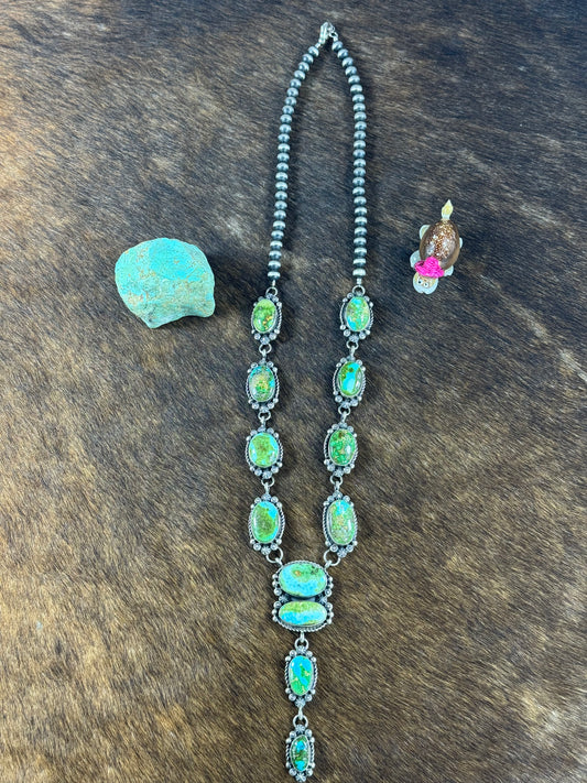 Sonoran Gold Lariat Necklace
